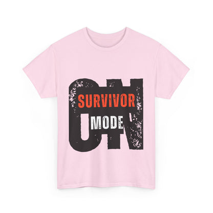 👨‍👩‍👧‍👦 "Survivor Mode ON – Mom & Dad Edition" T-Shirt