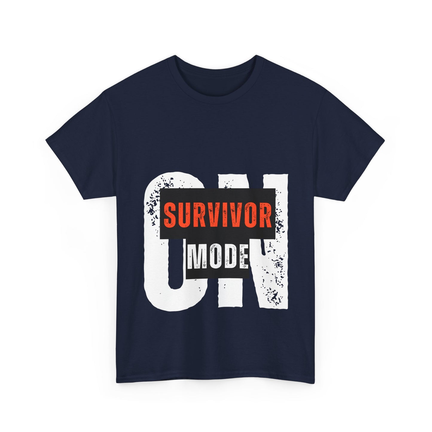 👨‍👩‍👧‍👦 "Survivor Mode ON – Mom & Dad Edition" T-Shirt