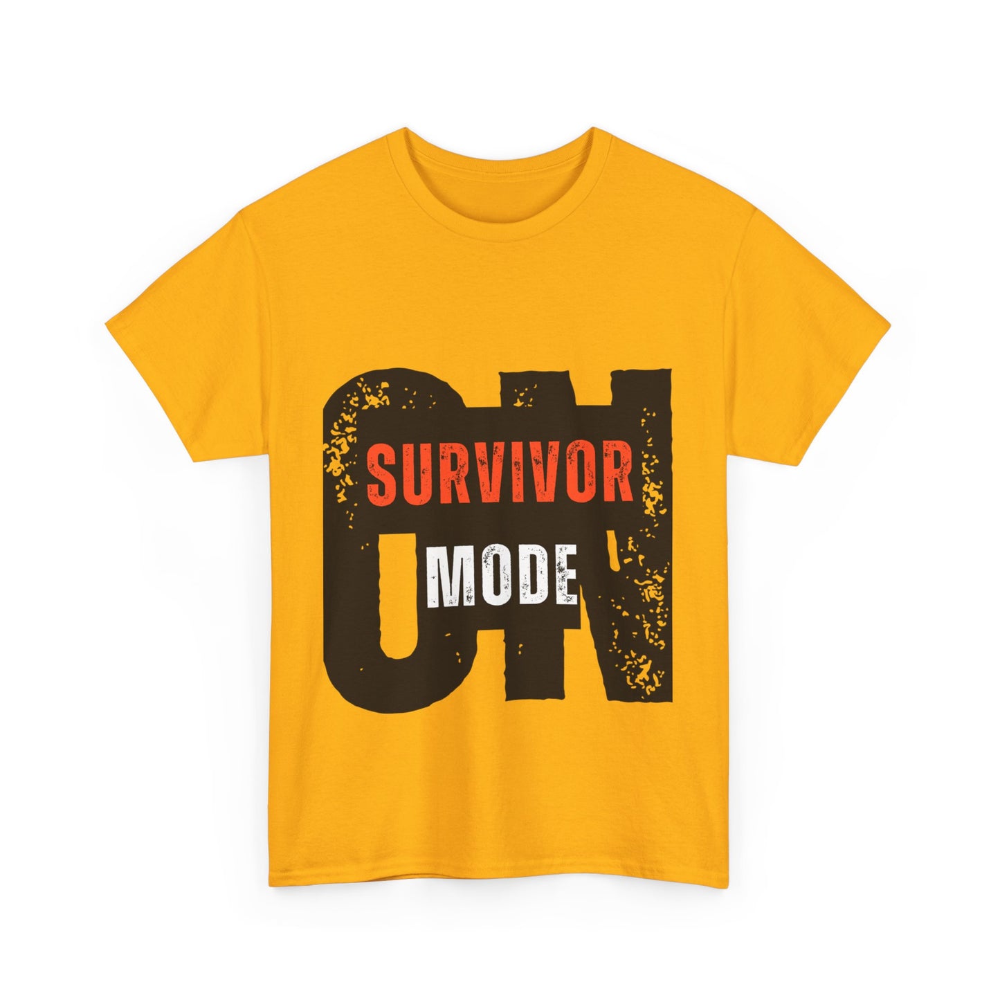 👨‍👩‍👧‍👦 "Survivor Mode ON – Mom & Dad Edition" T-Shirt