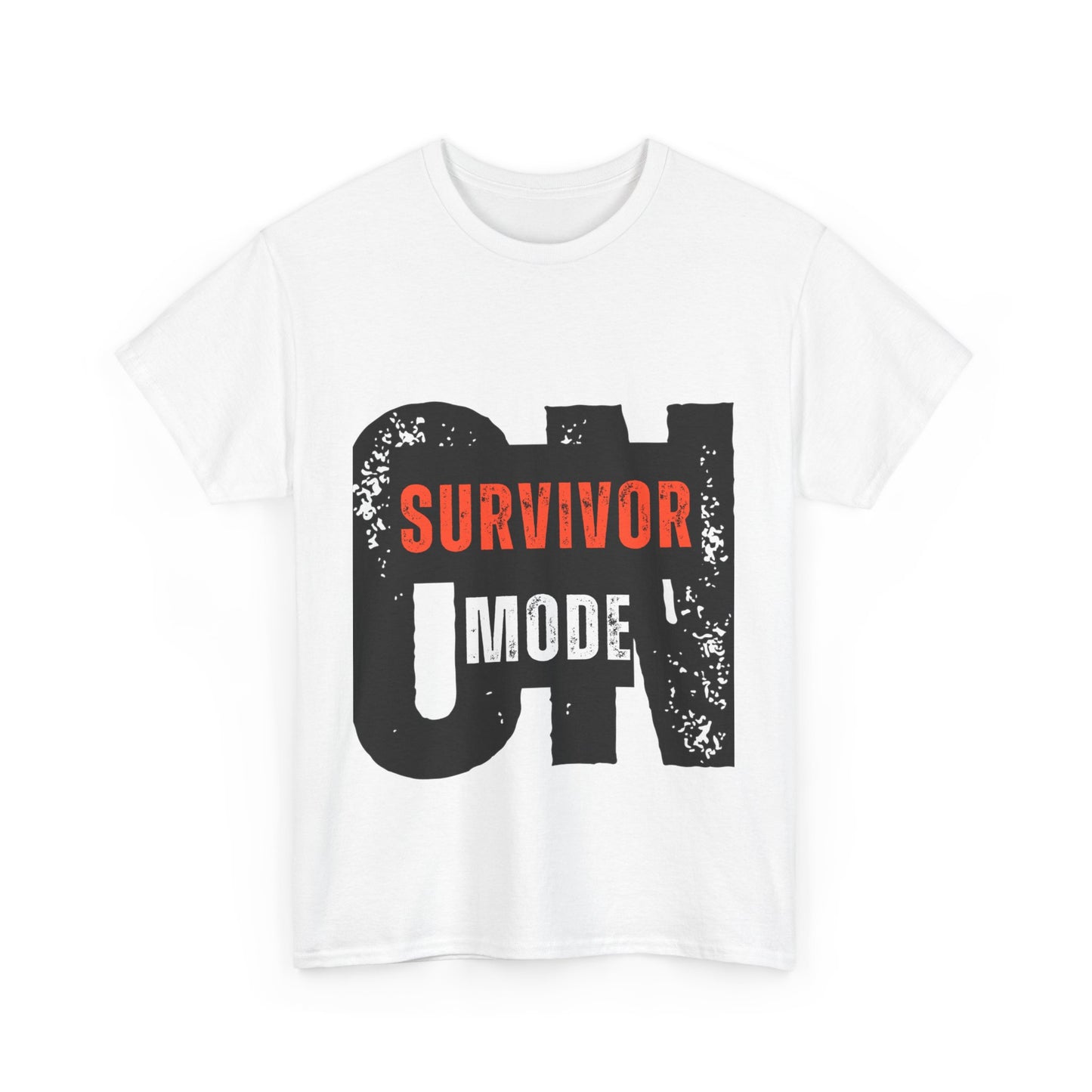 👨‍👩‍👧‍👦 "Survivor Mode ON – Mom & Dad Edition" T-Shirt