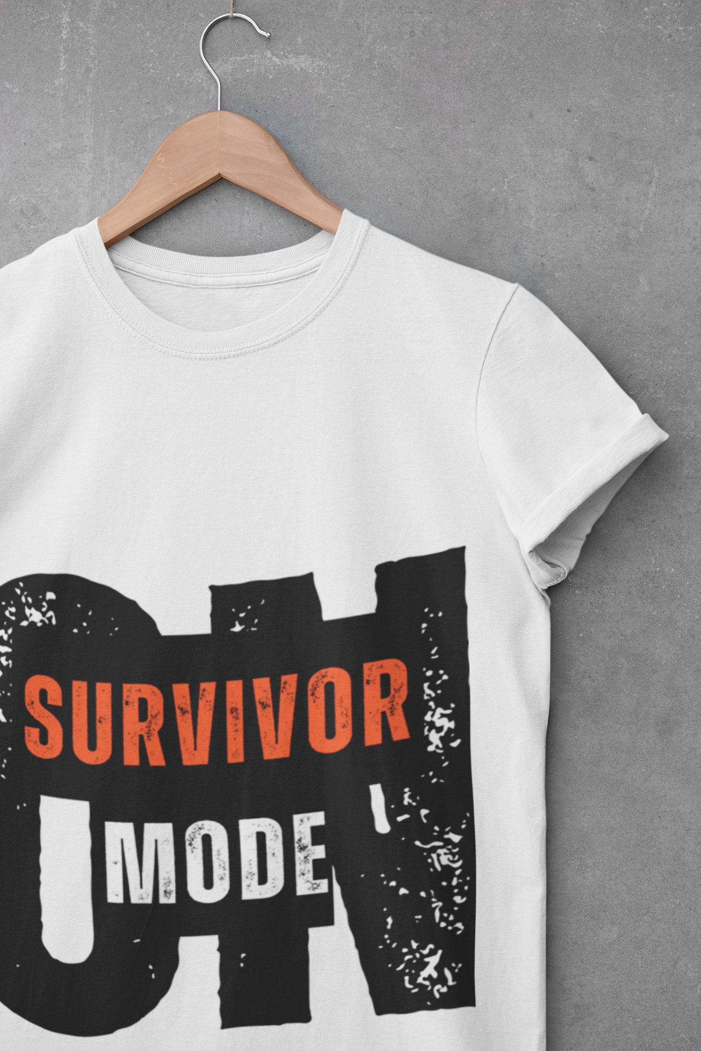 👨‍👩‍👧‍👦 "Survivor Mode ON – Mom & Dad Edition" T-Shirt