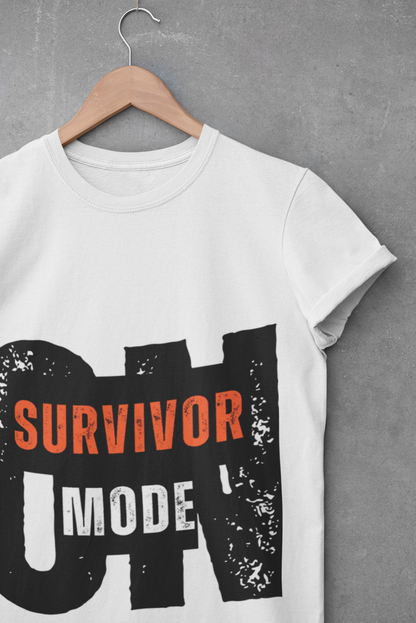 👨‍👩‍👧‍👦 "Survivor Mode ON – Mom & Dad Edition" T-Shirt
