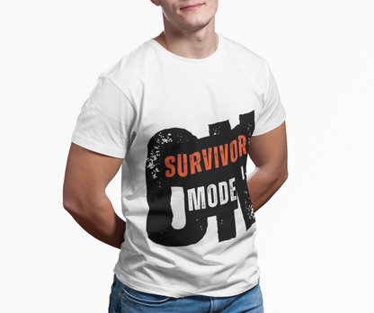 👨‍👩‍👧‍👦 "Survivor Mode ON – Mom & Dad Edition" T-Shirt