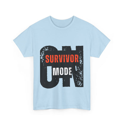 👨‍👩‍👧‍👦 "Survivor Mode ON – Mom & Dad Edition" T-Shirt
