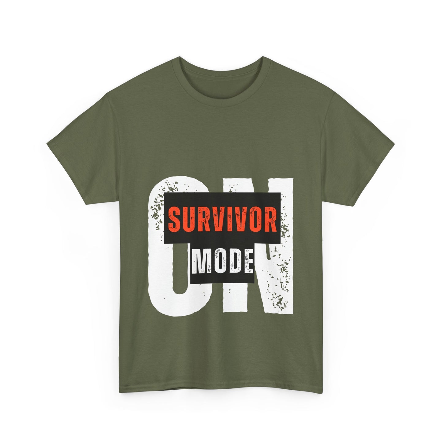 👨‍👩‍👧‍👦 "Survivor Mode ON – Mom & Dad Edition" T-Shirt